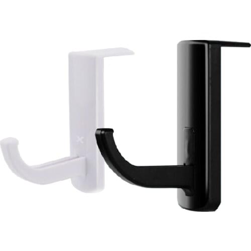 2 Colors Headset Stand Durable Headphone Hanger Desktop Stand Table Cell Phone Holder Monitor Desk Earphone Mounted Hook