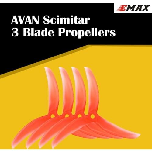 Emax AVAN Scimitar 5026 5028 5030 3Blade Propellers 2CW 2CCW For RC Quadcopter RC Plane FPV Racing Drone
