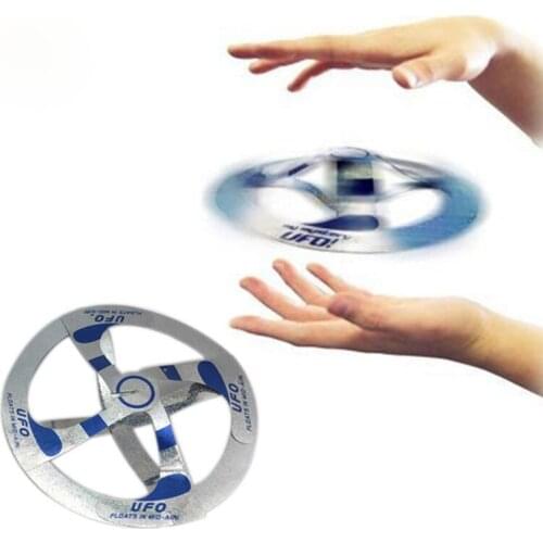 Hot Mystery Floating Flying Saucer Toy Nice Magic UFO Floating Trick Mystical Fun Brainlink Toys For Boys