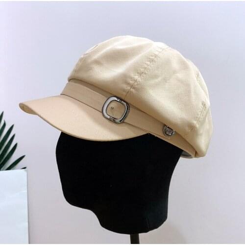 Women Summer Autumn Thin Baker Boy Painter Casquette Octagonal Hat Beret Designer Retro England New Fashion