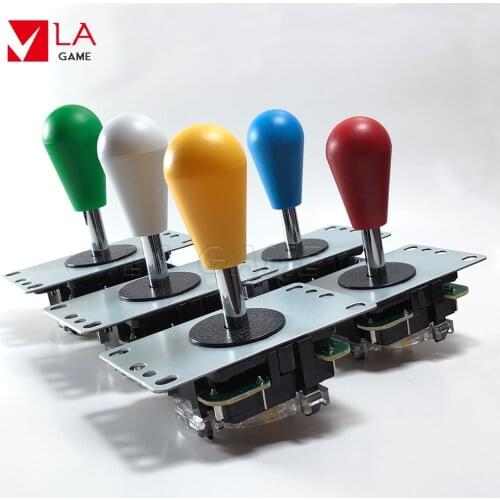 2 pcs kit arcade joystick 5pin 8 way with oval ball with circuit board arcade cabinet diy kit pandoras box game console