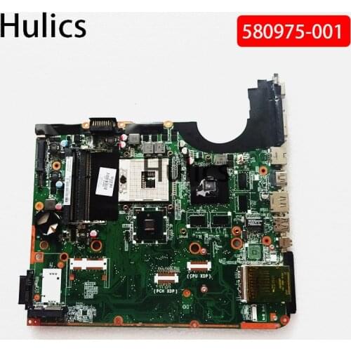Hulics Original For HP Pavilion DV6T-2300 DV6-2000 Laptop Motherboard 580975-001 DA0UP6MB6F0 PM55 DDR3 GT230M main board