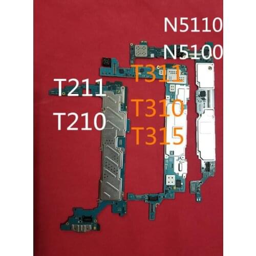 Full Working Used Original Board For Samsung Galaxy Note 8.0 N5110 WIFI Unlock Motherboard Logic Mother Board