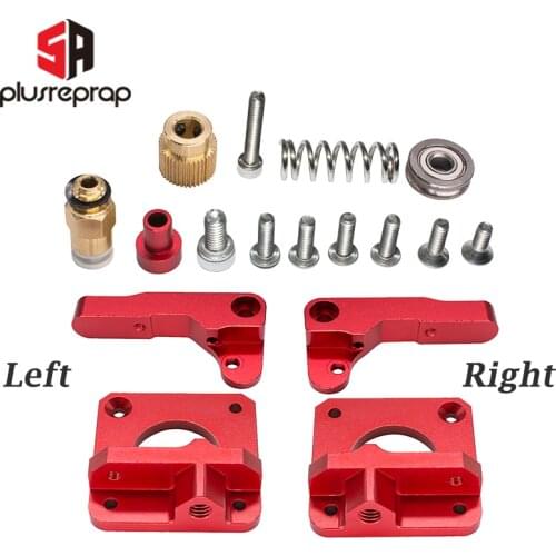 CR10 Remote Direct Extruder Aluminum Extrusion 1.75mm Right Left Hand Arm Full Metal Bowden 3D Printers Parts with 40 Tooth Gear