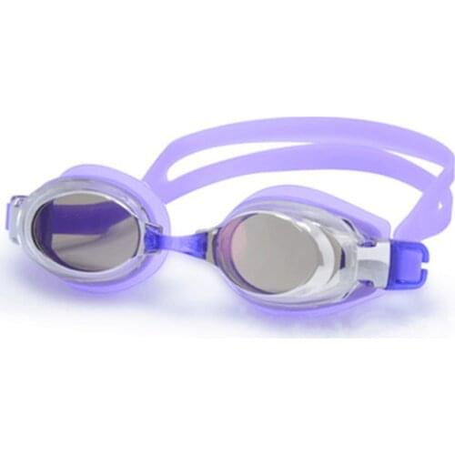 Adjustable Goggles Electroplating Swimming Glasses Anti-Fog UV Protect Adult Children Waterproof Silicone Mirrored Swim Eyewear