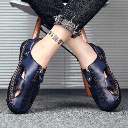 Sport men safety zandalias sandel shoes playa sandles rubber sandalsslippers 2019 summer erkek romanas work homme heren ete de