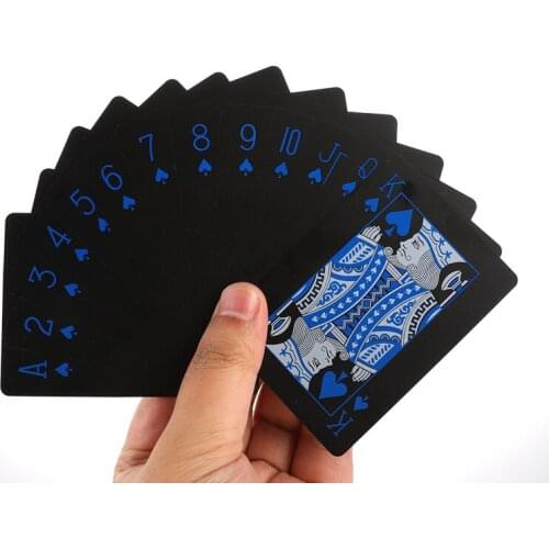 Waterproof PVC Playing Cards Poker Plastic Board Game Poker For Fun