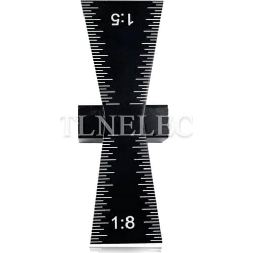 1:5 1:8 Dovetail Tenon Gauge Woodworking Scribing Measuring Tool Wooden Plank Splice Scribing Ruler