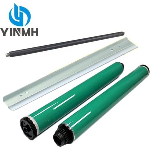 1sets FOR RICOH Aficio 1515 MP 161 171 201 411844 TYPE 1515 PHOTOCONDUCTOR REBUILD OPC DRUM BLADE CHARGE ROLLER KIT LONG LIFE