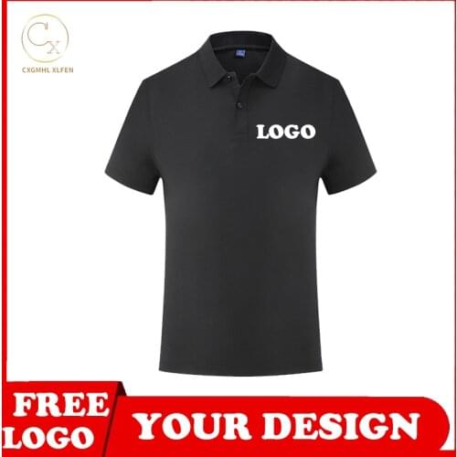 6 colors personalized solid color polo shirts for men and women, baseball shirts, printed embroidery logo or text