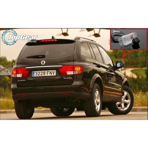 Car Camera For SsangYong Mirco Kyron High Quality Rear View Back Up Camera TopGear Friends Use | CCD + RCA