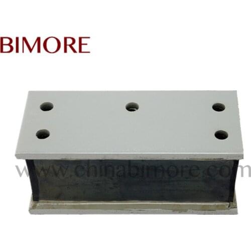 BIMORE Elevator car top shock pad 5 holes hole distance 140*55 300*125*125