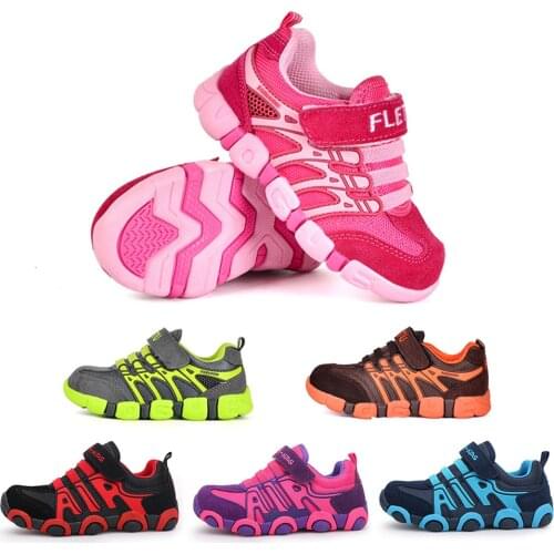 Kids Running Shoes Lightweight Sneakers Boys Girls Casual Walking Children Breathable Outdoor Trainers School Sports Boots