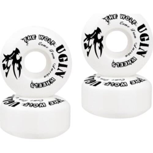 4x PU Skateboard Wheels 95A Hardness Roller Cruiser Repair Maintenance Wheel
