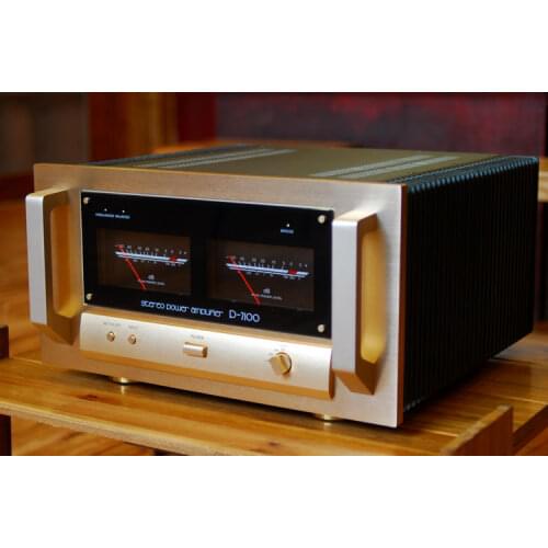 2021 1:1 copy Accuphase P-7100 stereo power amplifier class A/B output fully balanced 250W*2 8Ω/ 500W*2 4Ω/1000W*2 2Ω