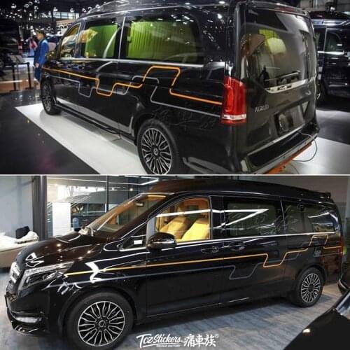 MPV car stickers FOR Vito V260L V260 exterior modified decorative decals