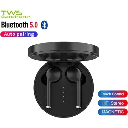 TWSEarphone TW40 Wireless Earphones with Microphone for iPhone 11 Pro Max for Samsung Huawei Xiaomi Sport Bluetooth TWS Earphone