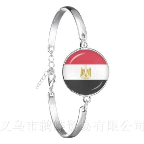 New 2018 Fashion Bracelet World Cup Football National Flag Panama,Australia,Egypt,Argentina,Russia,Germany,Denmark,Poland,Icelan