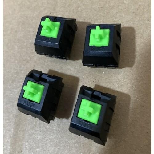 New RGB Magic Axis MX Axis 4pcs Green switches for Razer blackwidow Chroma Gaming Mechanical Keyboard and others with led switch