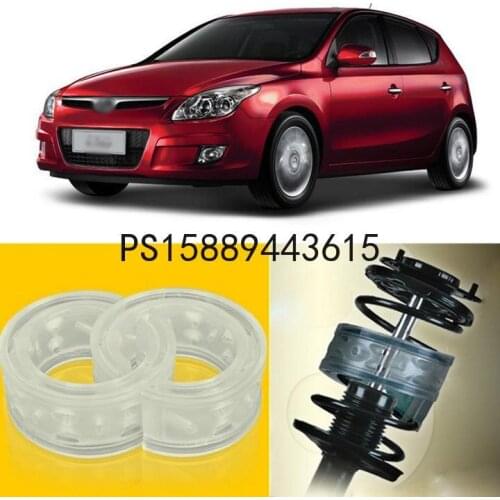 2pcs Power Front /Rear Shock Suspension Cushion Buffer Spring Bumper For Hyundai I30