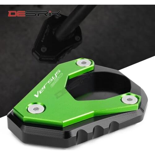 For Kawasaki Versys650 VERSYS 650 2015 - 2021 2020 2019 2018 2017 2016 Side Stand Enlarge Plate Kickstand Extension Accessories