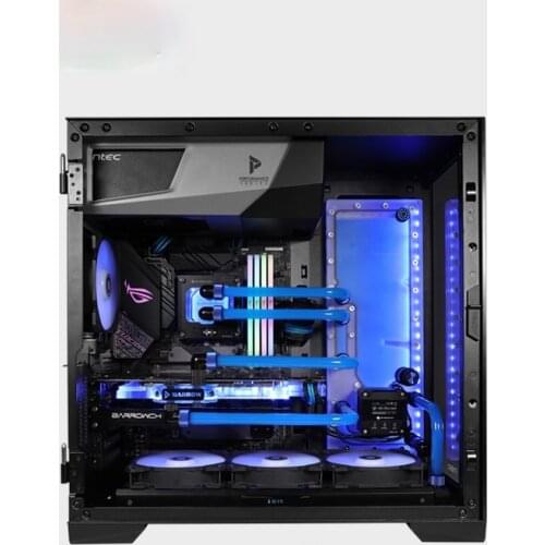 Barrow Water Tank For ANTEC P120 Cabinet Water Course Flat Custom Tank 5V 3PIN ARGB AURA Motherboard, ANP120-SDB water cooler