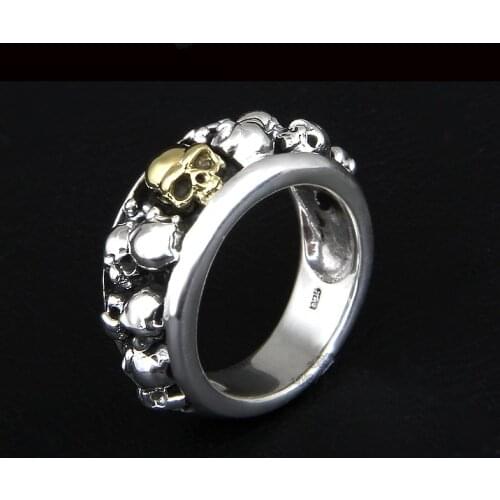 S925 silver Jewelry Wrapper Finger Individual Rings Index Finger Chao Mens Imported Silver Jewelry Handmade Delicate Chao Ring