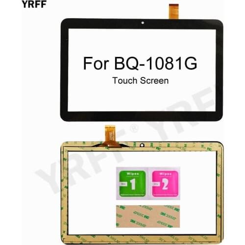 TouchScreen For BQ BQ-1081G Grace 3G Touch Screen Digitizer Glass Panel l Replacement Assembly Parts 10.1'' 3M Glue