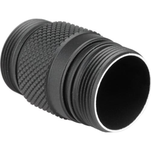 Jiguoor BLF A6 S1 Flashlight 18350 Body Extension Tube 18350 battery extend tube LED Flashlight accessory