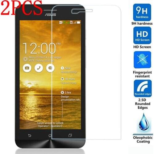 2PCS Tempered Glass For Asus Zenfone 5 Screen Protector protective film For Asus Zenfone 5 Glass