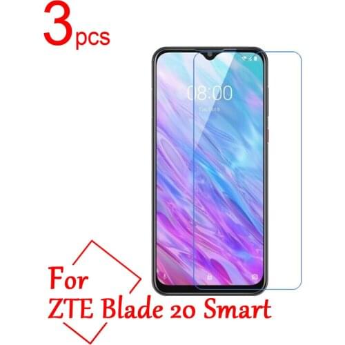 3pcs Clear/Matte/Nano Anti-Explosion Screen Protectors Film Cover for ZTE Blade 20 Smart A3 A5 A7 2019 2020 V10 Vtia L8 Prime