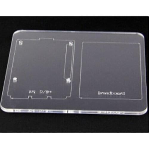 400 Point Breadboard + Mounting Plate Prototype Experiment Plate for Raspberry Pi 3 Model B or Raspberry PI 2 Model B