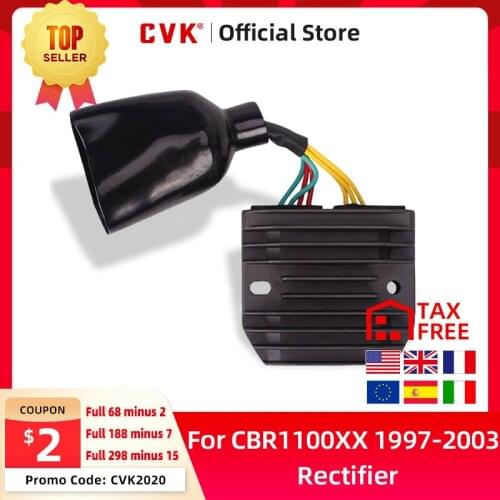 CVK Rectifier Voltage Regulator Charger For HONDA CBR1000XX CBR1100 Blackbird 1999 2000 2001 2002 2003 2004 2005 2006 2007 2008