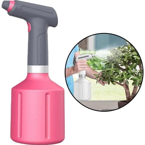 Electric Garden Sprayer, USB Rechargeable Fine Mist to Stream Spray Bottle with Adjustable Flow Tip for Gardening, Home Cleaning