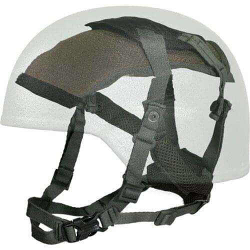 Camouflage Helmet Lining Helmet Suspension System with Lining Mesh Belt Adjustable and Modified Tactical Helmet Accessories