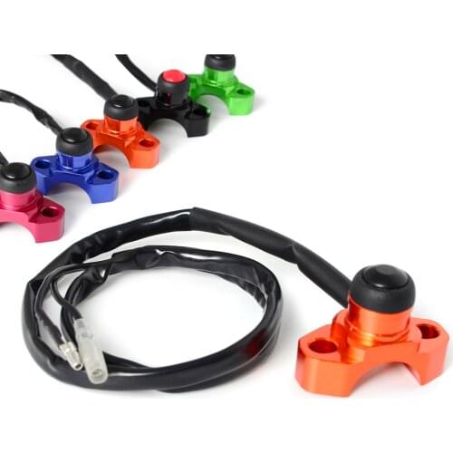 H2CNC Engine Stop Start Kill Switch Button For KTM Husqvarna Husaberg Suzuki Kawasaki Yamaha Honda Beta ATV Scooter BMW Aprilia