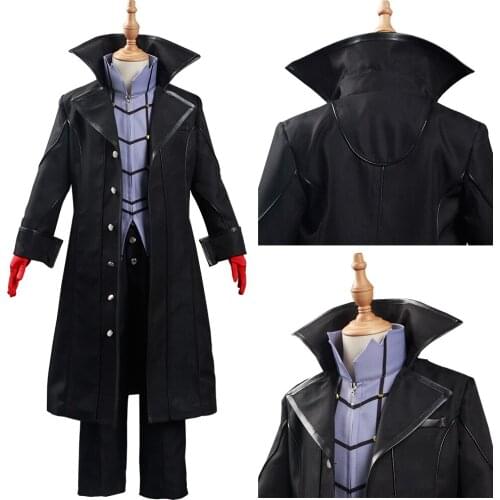 Persona Joker Cosplay Costume Kids Children Shirt Pants Outfits Halloween Carnival Suit