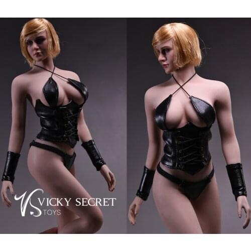 VStoys 17XG07 1/6th Scale Leather underwear panties For 1/6th Action Figure