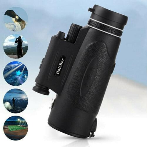 Outdoor Monocular Telescope Tripod 80x100 Vision Hd Portable Day/night Vision Camping Phone Clip Hunting Spotting Binoculars