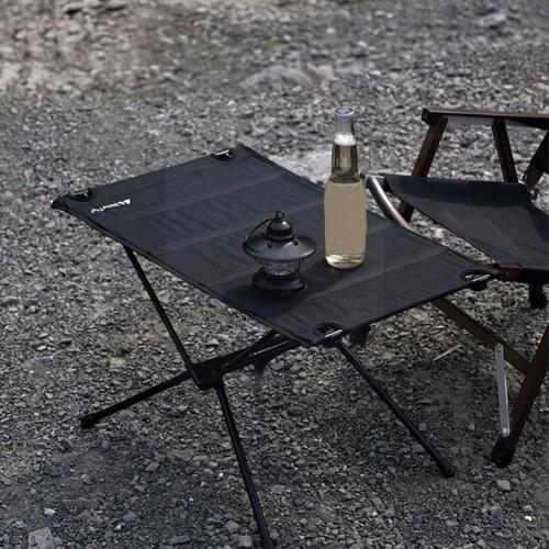 Portable Foldable Camping Table Aluminum Alloy Outdoor Bbq Furniture Desk For Party Ultra Picnic Computer Light Dinner Tabl O5i1