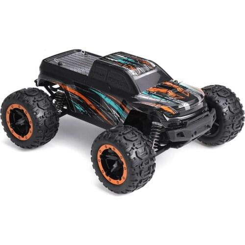 HBX 16889 RC Car Brushed/Brushless 1/16 2.4G 4WD Model with LED Light Electric Off-Road Remote Control Trucks for Kids