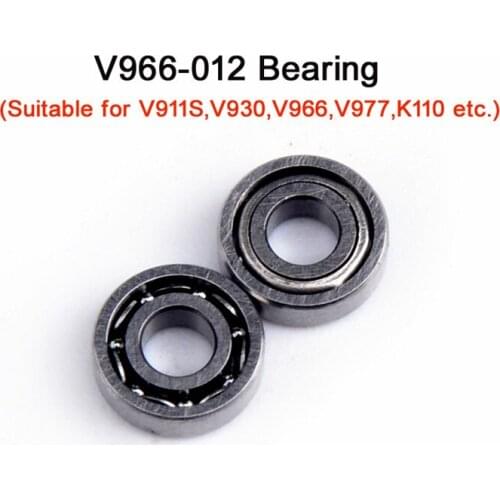 Wltoys Spare Part 2PCS V966-012 Bearing for Wltoys V911S V966 V977 K110 V930 RC Helicopter Replacement Accessory