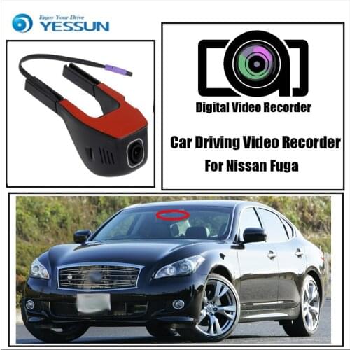YESSUN for Nissan Fuga Car Driving Video Recorder Wifi DVR Mini Camera Novatek 96658 FHD 1080P Dash Cam Night Vision