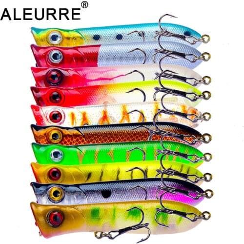 1pcs Popper Wobbler Fishing lure fit kosadaka yo zuri rod floating crankbait artificial bait peche poper pop pesca carp pike