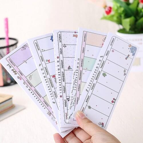 10 Pcs Creative Notepad Can Be Torn Convenience Sticker Memorandum Will Sign The Pad N Paste Stationery