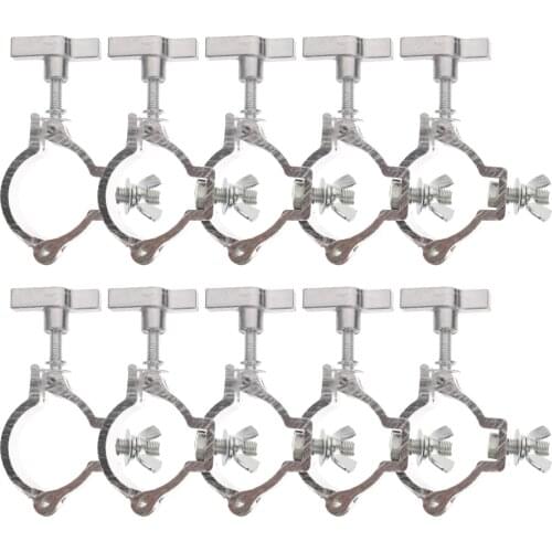 10 PCS Stage Light Hooks Light Hooks Reusable Durable Wear-resistant Hanging Light Hooks for KTV Home