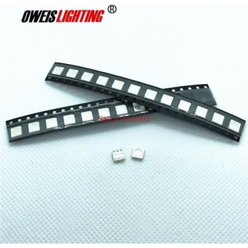 1000PCS 5050 850NM (28-30mW) / 940NM (18-20mW) SMD LED IR LEDs 20mA 0.3w 1.3-1.5v 5.0*5.0mm Infrared emitting LED