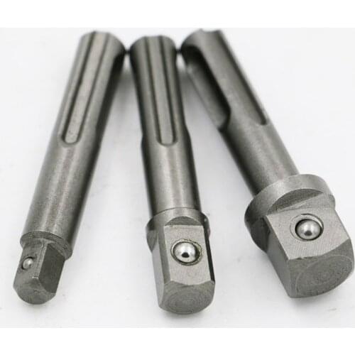 3Pcs/Set Power Extension Socket Driver 1/4 3/8 1/2 SDS Drill Chuck Adapter Converter Hammer Nut Impact Drill Adaptors