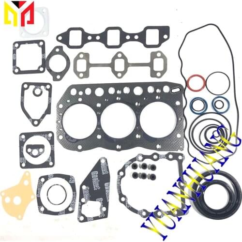 3TNC78 Engine Full Gasket Kit Overhual Set For Yanmar Excavator Tractor Diesel Cylinder Head