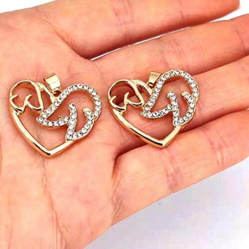 5pcs dog and mom pendant charm two dog charms gift for women man Accessories